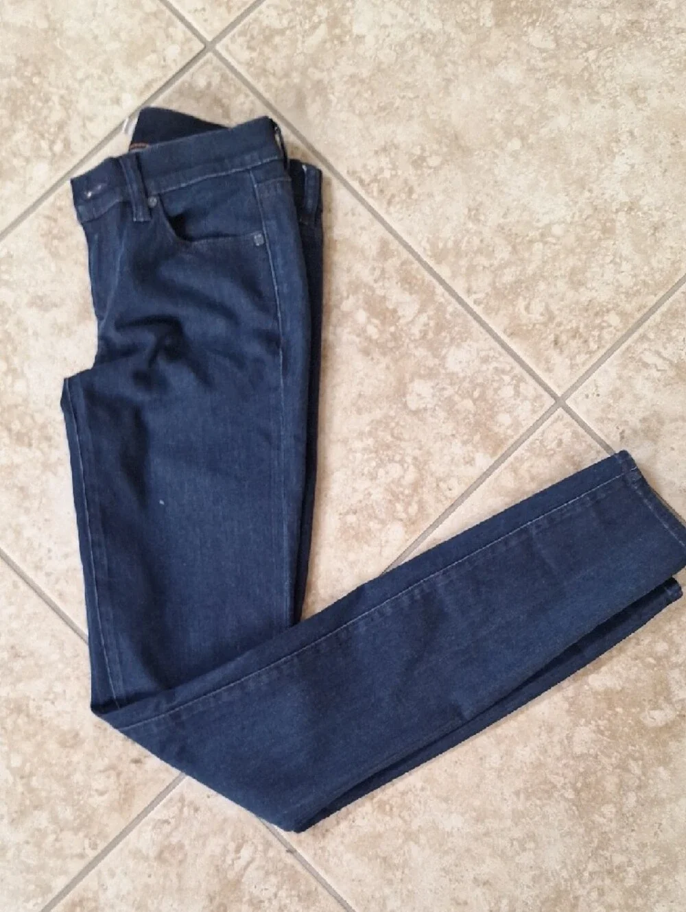 Tory Burch Dark Blue Legging Skinny Jeans. SIZE:25